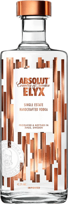 65,95 € Envio grátis | Vodca Absolut Elyx Suécia Garrafa 70 cl
