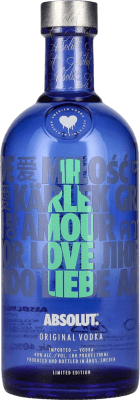 19,95 € Kostenloser Versand | Wodka Absolut Love Edition Schweden Flasche 70 cl