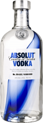 19,95 € Spedizione Gratuita | Vodka Absolut Originality Edizione Limitata Svezia 70 cl