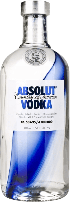 19,95 € Spedizione Gratuita | Vodka Absolut Originality Edition Svezia Bottiglia 70 cl