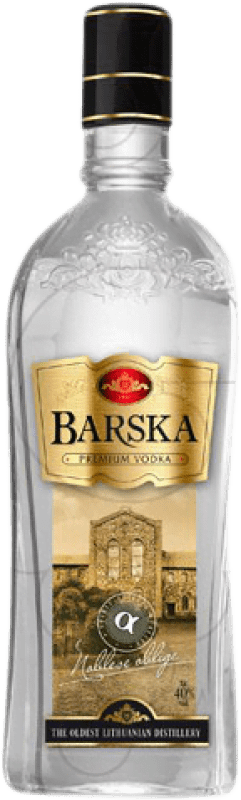 9,95 € Envio grátis | Vodka Barska Premium Lituânia Garrafa Medium 50 cl