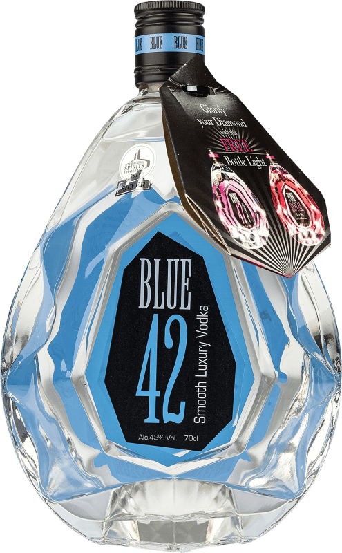 27,95 € Envoi gratuit | Vodka Blue 42 Royaume-Uni Bouteille 70 cl