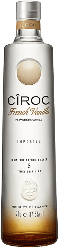 32,95 € Spedizione Gratuita | Vodka Cîroc Vainilla Francia Bottiglia 70 cl
