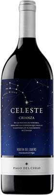 48,95 € Envio grátis | Vinho tinto Pago del Cielo Celeste Crianza D.O. Ribera del Duero Castela e Leão Espanha Tempranillo Garrafa Magnum 1,5 L