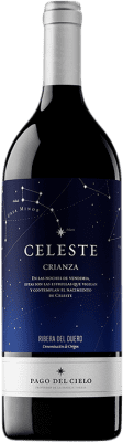 47,95 € Envío gratis | Vino tinto Pago del Cielo Celeste Crianza D.O. Ribera del Duero Castilla y León España Tempranillo Botella Magnum 1,5 L
