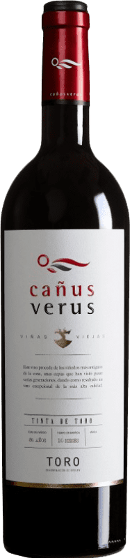 12,95 € 免费送货 | 红葡萄酒 Cañus Verus Crianza — 陈酿 D.O. Toro 卡斯蒂利亚莱昂 西班牙 Tempranillo — 丹魄 75 cl