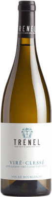 23,95 € Бесплатная доставка | Белое вино Trénel Viré Clessé Бургундия Франция Chardonnay бутылка 75 cl