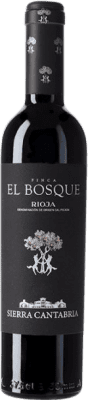 69,95 € Envio grátis | Vinho Tinto Sierra Cantabria Finca El Bosque Crianza D.O.Ca. Rioja La Rioja Espanha Tempranillo Meia Garrafa 37 cl
