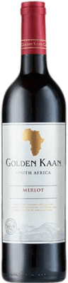 9,95 € Бесплатная доставка | Красное вино Golden Kaan Южная Африка Merlot бутылка 75 cl