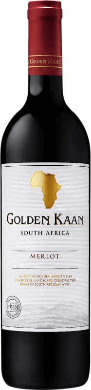 8,95 € 免费送货 | 红酒 Golden Kaan 南非 Merlot 瓶子 75 cl