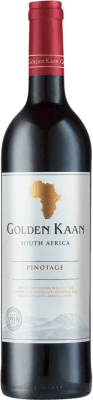 8,95 € 送料無料 | 赤ワイン Golden Kaan 南アフリカ Pinotage ボトル 75 cl