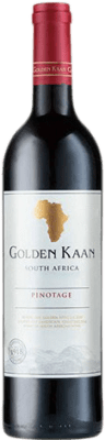 8,95 € Kostenloser Versand | Rotwein Golden Kaan Südafrika Pinotage Flasche 75 cl