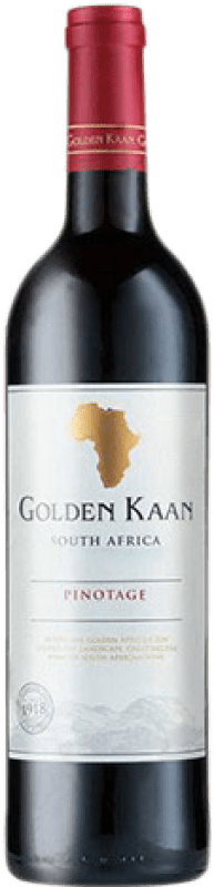 8,95 € Free Shipping | Red wine Golden Kaan South Africa Pinotage Bottle 75 cl