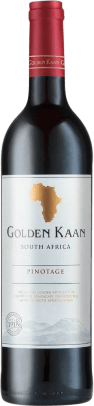 9,95 € Kostenloser Versand | Rotwein Golden Kaan Südafrika Pinotage 75 cl
