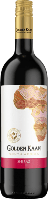 8,95 € Envío gratis | Vino tinto Golden Kaan Sudáfrica Syrah Botella 75 cl