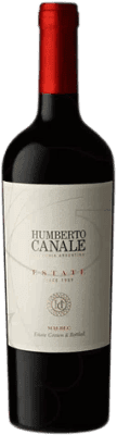 17,95 € 免费送货 | 红酒 Humberto Canale Estate 阿根廷 Malbec 瓶子 75 cl