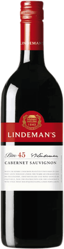 7,95 € Kostenloser Versand | Rotwein Lindeman's Bin 45 Alterung Australien Cabernet Sauvignon Flasche 75 cl