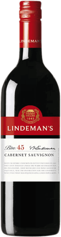 7,95 € Envio grátis | Vinho tinto Lindeman's Bin 45 Crianza Austrália Cabernet Sauvignon Garrafa 75 cl