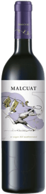 14,95 € Envío gratis | Vino Tinto Malcuat Joven D.O. Empordà Cataluña España Merlot, Syrah, Garnacha 75 cl