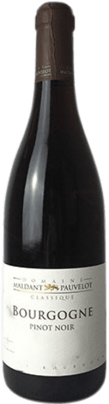 24,95 € Бесплатная доставка | Красное вино Maldant Pauvelot Maldant A.O.C. Bourgogne Франция Pinot Black бутылка 75 cl