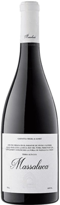 12,95 € Бесплатная доставка | Красное вино Massaluca. Negre старения D.O. Terra Alta Каталония Испания бутылка 75 cl