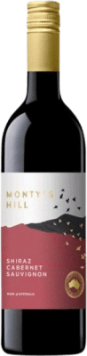 6,95 € Envío gratis | Vino tinto UCSA Monty's Hill Australia Syrah, Cabernet Sauvignon Botella 75 cl