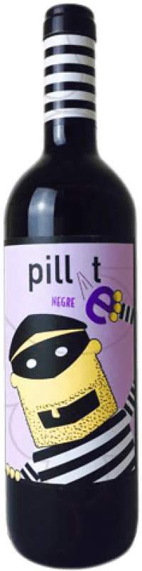 6,95 € Free Shipping | Red Wine Pillet Young D.O. Cariñena Aragon Spain Garnacha — Grenache 75 cl