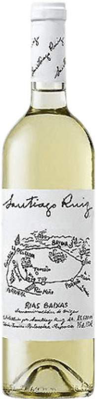 42,95 € Envoi gratuit | Vin Blanc Santiago Ruiz Jeune D.O. Rías Baixas Galice Espagne Godello, Loureiro, Treixadura, Albariño — Albarinho, Caíño Bouteille Magnum 1,5 L