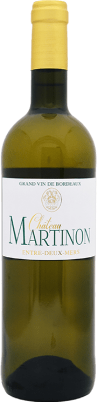 12,95 € Free Shipping | White wine Château Martinon Young A.O.C. Bordeaux France Sauvignon White, Sémillon, Muscadelle, Sauvignon Grey Bottle 75 cl