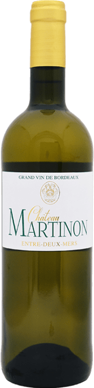 8,95 € Бесплатная доставка | Белое вино Château Martinon Молодой A.O.C. Bordeaux Франция Sauvignon White, Sémillon, Muscadelle, Sauvignon Grey бутылка 75 cl