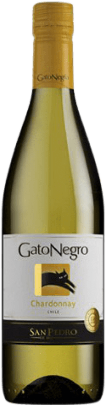 6,95 € Free Shipping | White Wine Gato Negro Young Chile Chardonnay 75 cl