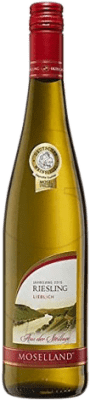 8,95 € Spedizione Gratuita | Vino bianco Moselland Crianza Germania Riesling Bottiglia 75 cl