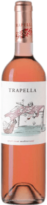 10,95 € Free Shipping | Rosé wine Trapella Joven D.O. Empordà Catalonia Spain Syrah Bottle 75 cl