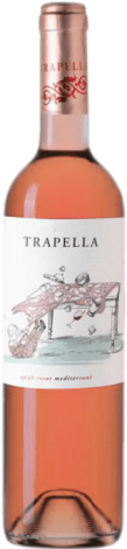 12,95 € Free Shipping | Rosé wine Trapella Young D.O. Empordà Catalonia Spain Syrah Bottle 75 cl