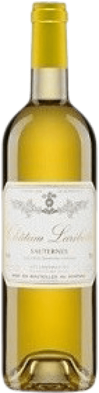 15,95 € Kostenloser Versand | Verstärkter Wein Château Laribotte A.O.C. Sauternes Frankreich Sauvignon Weiß, Sémillon, Muscadelle Halbe Flasche 37 cl