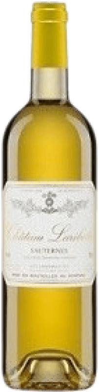 15,95 € Envío gratis | Vino Generoso Fortificado Château Laribotte A.O.C. Sauternes Francia Sémillon, Muscadelle, Sauvignon Media Botella 37 cl