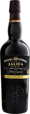 45,95 € Envio grátis | Vinho fortificado Jalifa. Amontillado D.O. Jerez-Xérès-Sherry Andalucía y Extremadura Espanha 30 Anos Garrafa Medium 50 cl