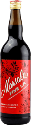9,95 € Kostenloser Versand | Verstärkter Wein La Canellese Fine D.O.C. Marsala Italien Catarratto, Grillo, Inzolia Flasche 1 L
