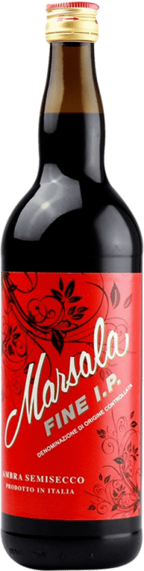 11,95 € Envio grátis | Vinho fortificado La Canellese Fine D.O.C. Marsala Itália Catarratto, Grillo, Inzolia Garrafa 1 L