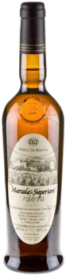 43,95 € Envío gratis | Vino generoso Marco de Bartoli Reserva D.O.C. Marsala Italia Grillo Botella Medium 50 cl
