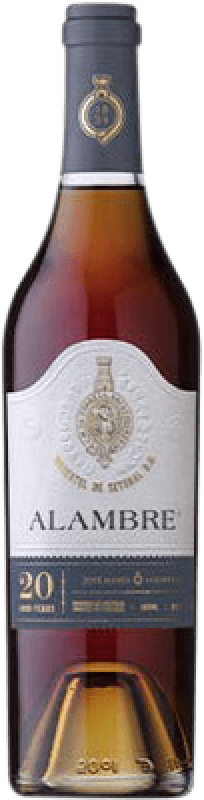 44,95 € 免费送货 | 加强葡萄酒 José María da Fonseca Alambre D.O.C. Setúbal 葡萄牙 Moscato — 麝香葡萄 20 岁 中瓶装 50 cl