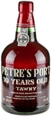 31,95 € Free Shipping | Fortified Wine Petre's I.G. Porto Porto Portugal Tempranillo, Touriga Franca, Touriga Nacional, Tinta Amarela, Tinta Cão, Tinta Barroca 10 Years 75 cl