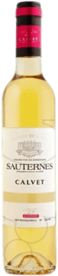 21,95 € Free Shipping | Fortified Wine Calvet A.O.C. Sauternes France Sémillon, Muscadelle, Sauvignon Medium Bottle 50 cl