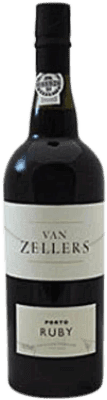 7,95 € Бесплатная доставка | Крепленое вино Van Zellers Ruby I.G. Porto порто Португалия Tempranillo, Touriga Franca, Touriga Nacional, Tinta Amarela, Tinta Cão, Tinta Barroca бутылка 75 cl