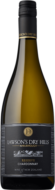 39,95 € Free Shipping | White wine Lawson's Dry Hills Reserve I.G. Marlborough Marlborough New Zealand Chardonnay Bottle 75 cl