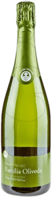 7,95 € Бесплатная доставка | Белое игристое Oliveda Família Oliveda сухой D.O. Cava Каталония Испания Macabeo, Xarel·lo бутылка 75 cl