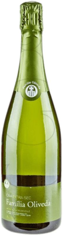 7,95 € 免费送货 | 白起泡酒 Familia Oliveda 干 D.O. Cava 加泰罗尼亚 西班牙 Macabeo, Xarel·lo 瓶子 75 cl
