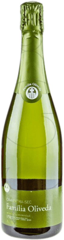 8,95 € Spedizione Gratuita | Spumante Bianco Oliveda Família Oliveda Seco — Secco D.O. Cava Catalogna Spagna Macabeo, Xarel·lo 75 cl