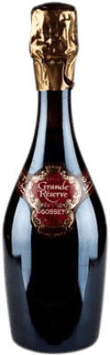 29,95 € Free Shipping | White sparkling Gosset Brut Grand Reserve A.O.C. Champagne France Pinot Black, Chardonnay, Pinot Meunier Half Bottle 37 cl