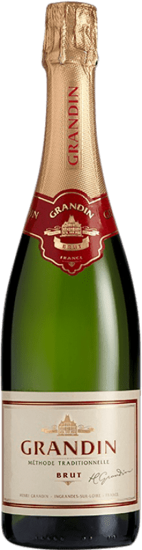 15,95 € Envío gratis | Espumoso blanco Henri Grandin Brut Gran Reserva A.O.C. Francia Francia Botella 75 cl